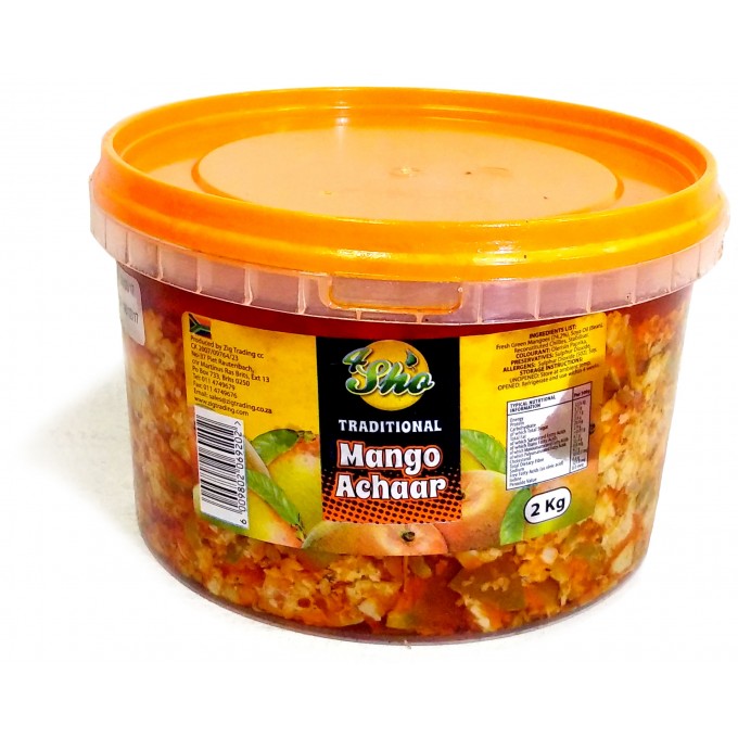 4'Sho Traditional Mango Achaar 2kg 