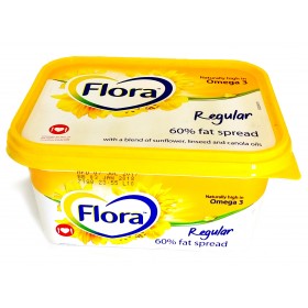 Flora Regular 60% Fat Spread 1kg Tub 