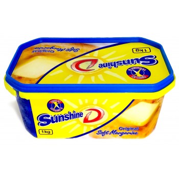 Sunshine D Original Soft Margarine 1kg Tub 