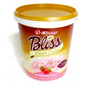 Clover Bliss Double Cream Strawberry & Cream 1kg 