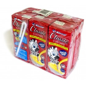 Clover Classic Custard Vanilla Flavour 6x