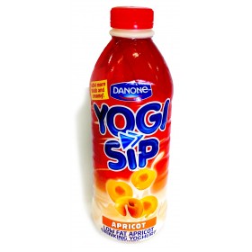 Danone Yogi Sip Apricot Low Fat Drinking Yoghurt 