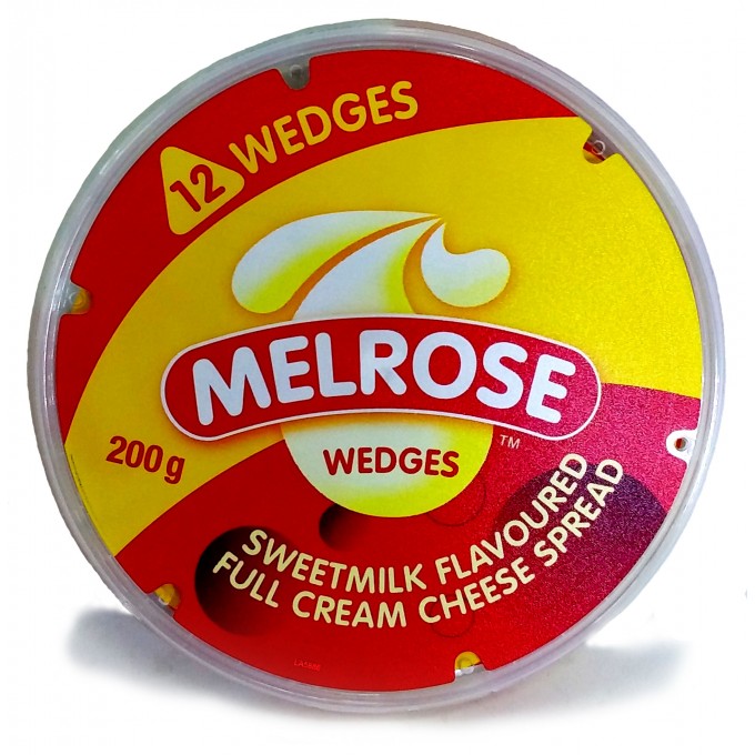Melrose Wedges Sweet Milk Flavoured 12x200g 