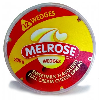 Melrose Wedges Sweet Milk Flavoured 12x200g 