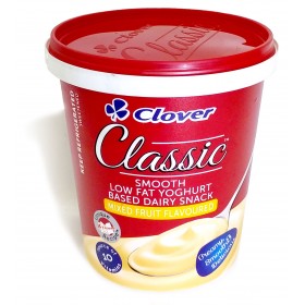Clover Classic Smooth Low Fat Yoghurt Mixed Fruit Flavoured 1kg 