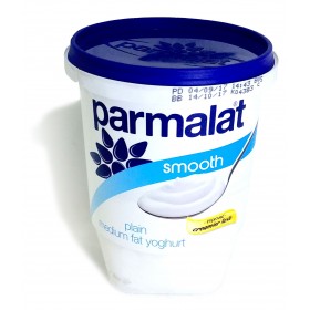 Parmalat Medium Fat Plain Smooth Yoghurt 500g