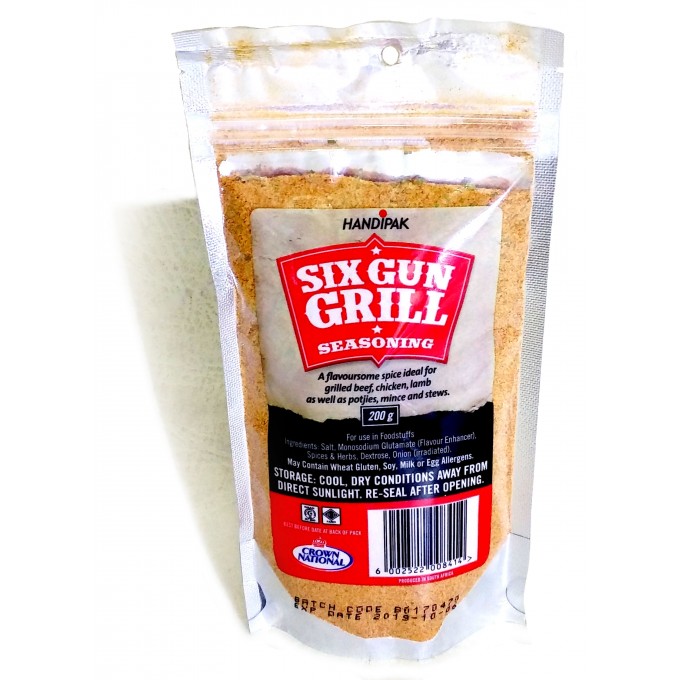 Crown National Six Gun Grill Seasoning 200g