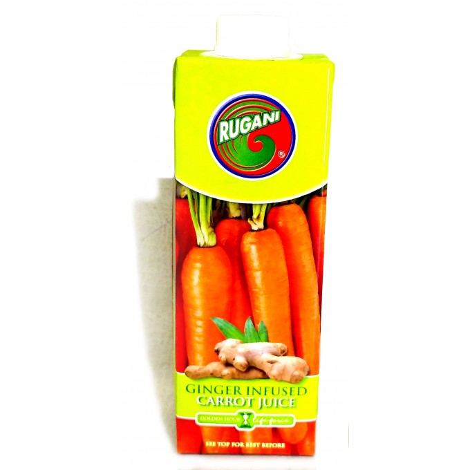 Rugani Ginger Infused Carrot Juice 750ml 