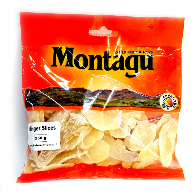 Montagu Ginger Slices 250g