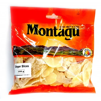 Montagu Ginger Slices 250g