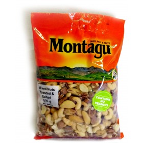 Montagu Mixed Nuts Roasted & Salted 500g