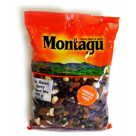 Montagu Nuts, Raisins, Berry & Seed Mix 500g