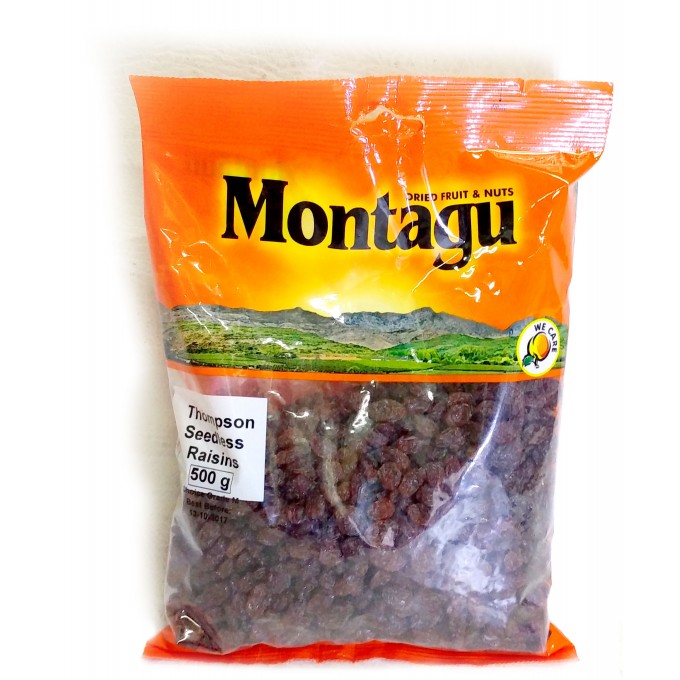 Montagu Thompson Seedless Raisins 500g