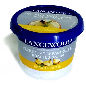 Lancewood Medium Fat Cream Cheese Roasted Onion 230g