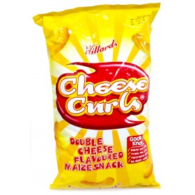 Willards Cheese Curls Double Cheese Flavour 150