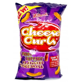Willards Cheese Curls Fruit Chutney Flavour 150g