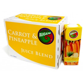 Rugani Carrot & Pineapple Juice Blend 10x750ml