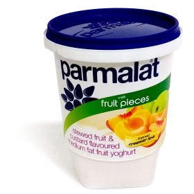 Parmalat Medium Fat Stewed Fruit & Custard Yoghurt 500g