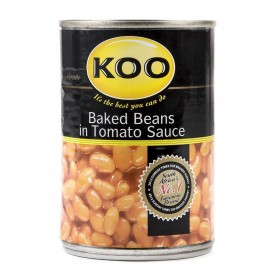 Canned Baked beans in Tomato Sauce - Koo - 410g