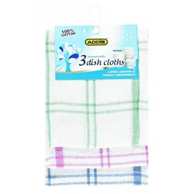 Dish Cloths - Addis - 3x Pack