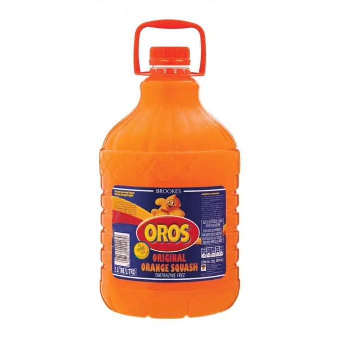 Orange Squash - Oros - 5L