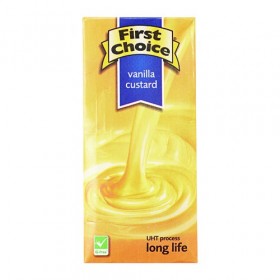 Vanilla Custard Fullcream - First choice - 1L