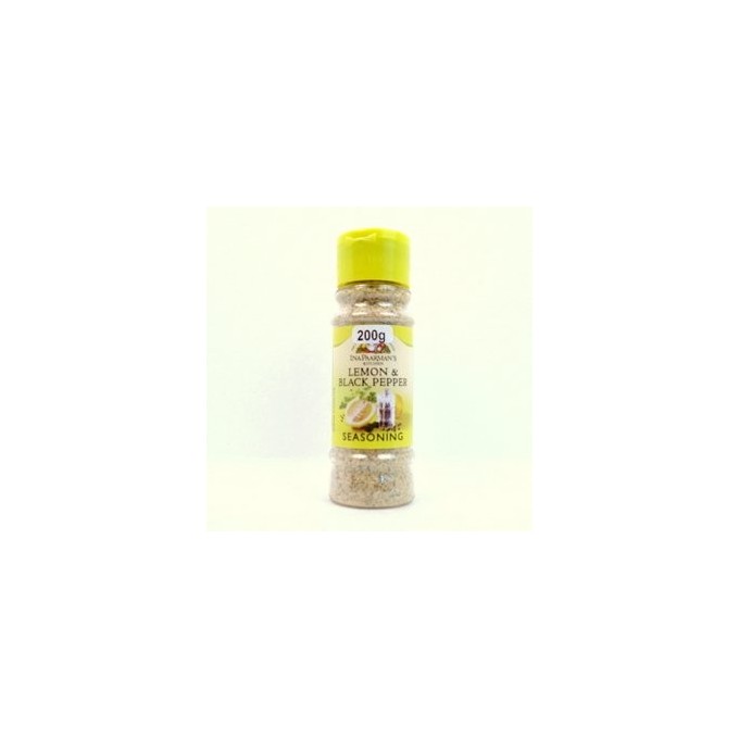 Ina Paarman's 200ml Lemon & Black Pepper Seasoning
