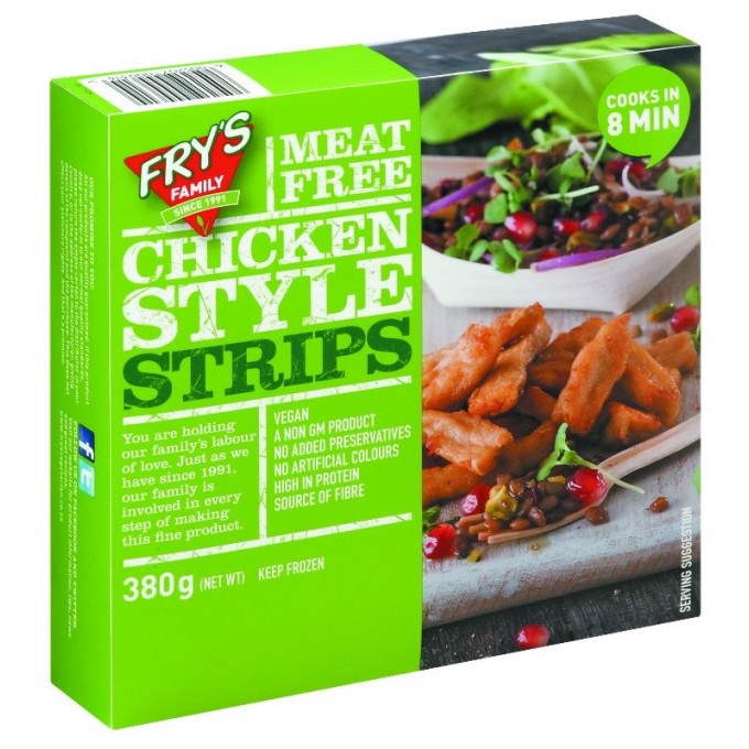 Vegetarian Chicken Style Strips - Frys - 380g 
