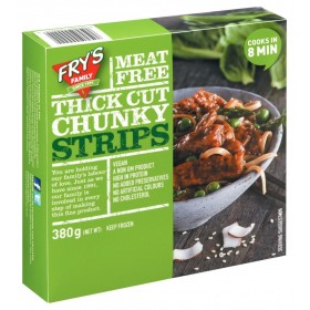 Vegetarian Thick Cut Chunky Strips - Frys - 400g