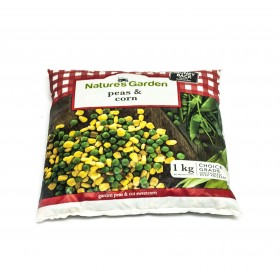 Cut Sweetcorn & Peas - Natures Garden - 1kg 