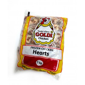 Goldi 1kg Chicken Hearts